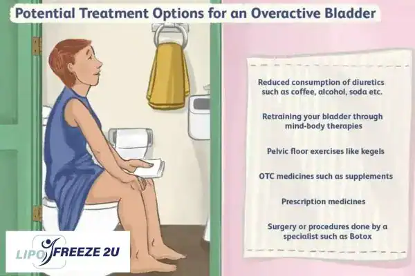 image of woman on toilet because of an overactive bladder Newark-on-Trent