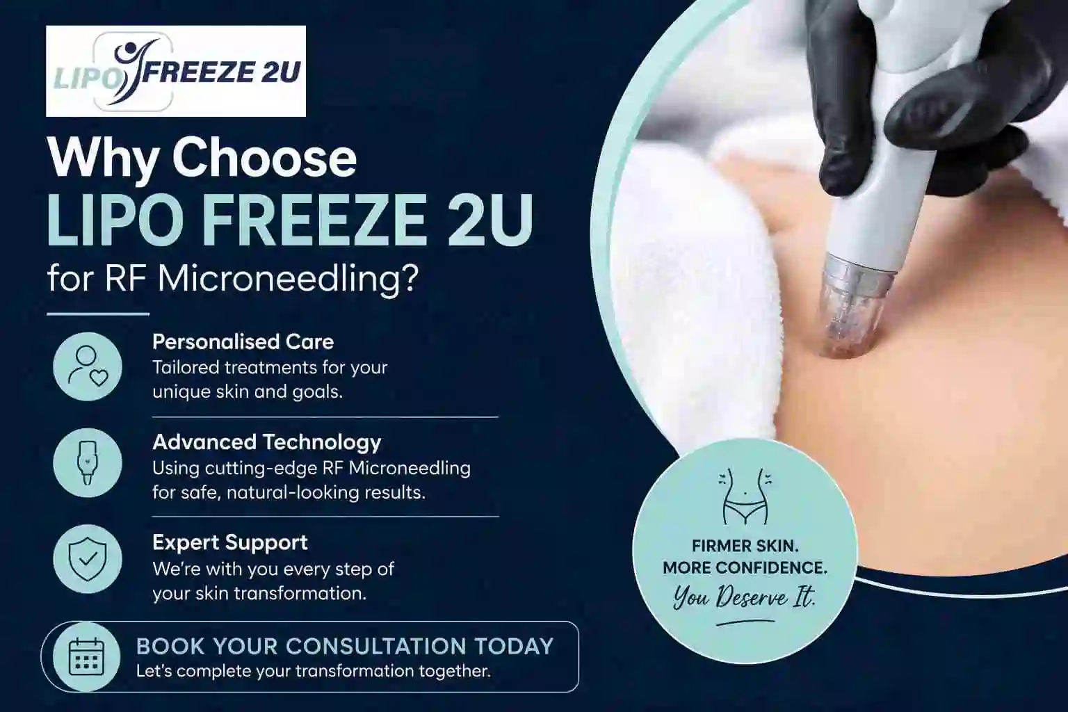 Why Choose LIPO FREEZE 2U for RF Microneedling Newark-on-Trent?