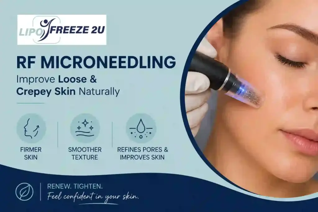 Can RF Microneedling Help Improve Loose and Crepey Skin Newark-on-Trent?